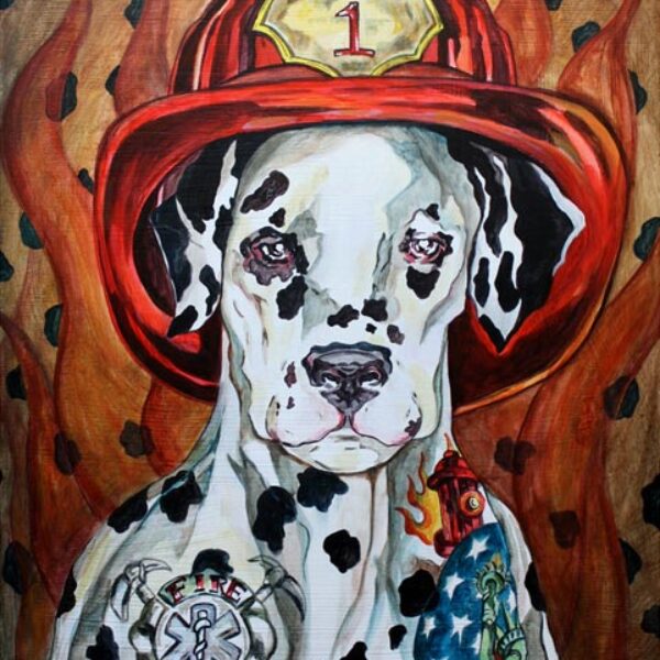 Inked Firehouse Dog