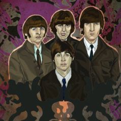 Beatles Ink Blot